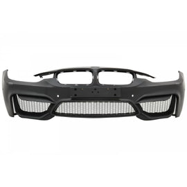 Paraurti anteriore con Griglie a doppio rene e Minigonne per BMW Serie 3 F30 F31 Pre-LCI & LCI (2011-2018) M4 design