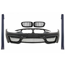 Paraurti anteriore con Griglie a doppio rene e Minigonne per BMW Serie 3 F30 F31 Pre-LCI &amp; LCI (2011-2018) M4 design