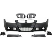 Paraurti anteriore con Griglie a doppio rene e Spoiler Lip per BMW Serie 3 E90 E91 berlina Touring (2004-2008) M-Technik