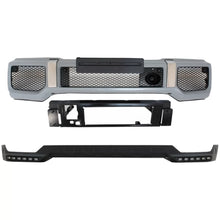 Paraurti anteriore con LED DRL Spoiler estensione per Mercedes Classe G W463 (1989-2017) G65 design
