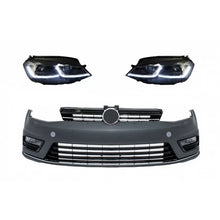 Paraurti anteriore e LED fari anteriori con sequenziale dinamico Indicatori di direzione per VW Golf VII 7 (2013-2017)