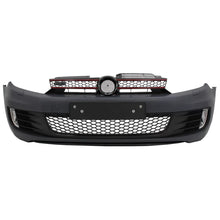 Paraurti anteriore con Lip estensione Spoiler Nero lucido per VW Golf VI Golf 6 (2008-2013) GTI stile