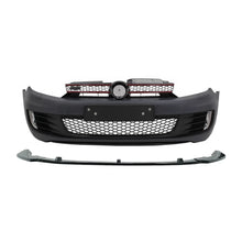 Paraurti anteriore con Lip estensione Spoiler Nero lucido per VW Golf VI Golf 6 (2008-2013) GTI stile