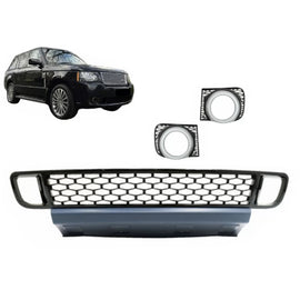Paraurti anteriore inferiore griglia con fendinebbia lampada coperture per Land Range Rover Vogue III L322 (2010-2012)