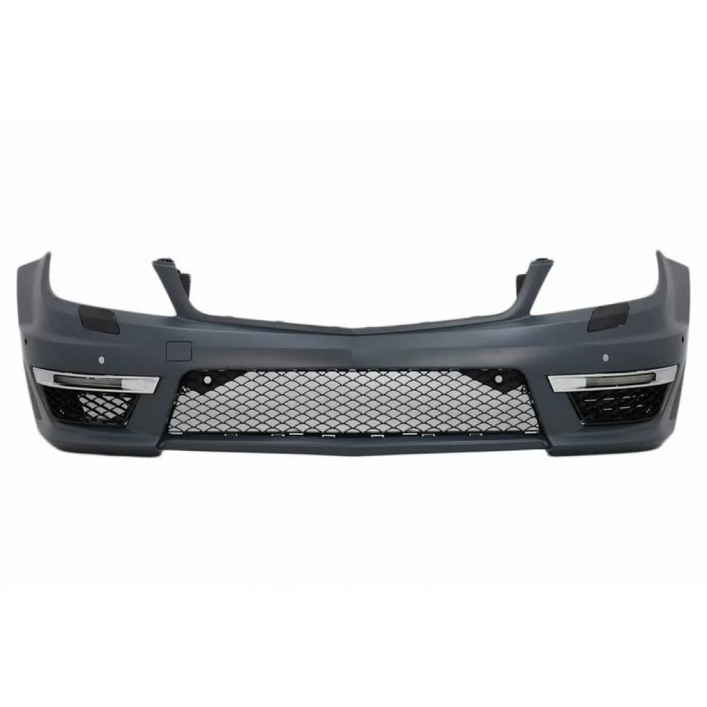 Paraurti anteriore per Mercedes-Benz Classe C W204 07-14 A design 63 restyling stile con DRL