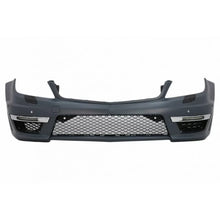 Paraurti anteriore per Mercedes-Benz Classe C W204 07-14 A design 63 restyling stile con DRL