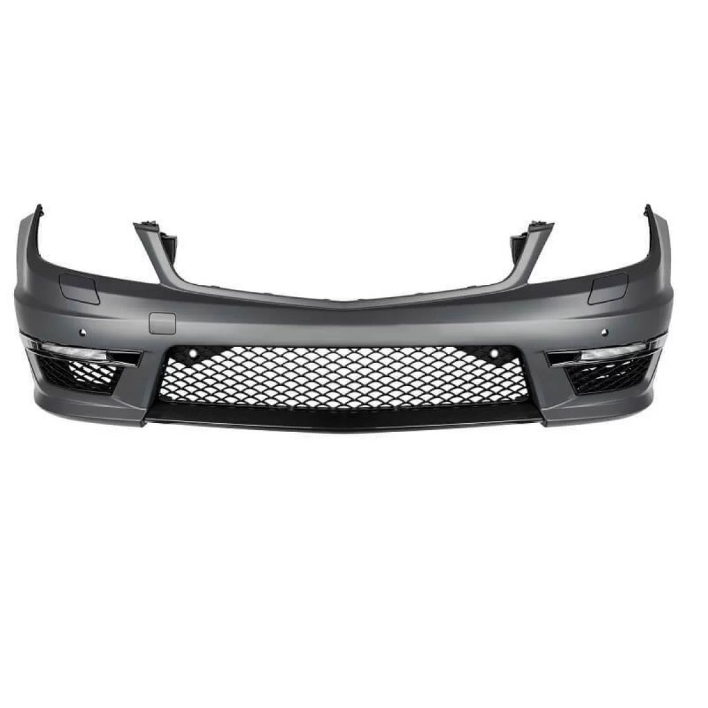 Paraurti anteriore per Mercedes-Benz Classe C W204 07-14 A design 63 restyling stile con DRL