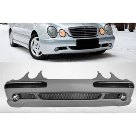 Paraurti anteriore per Mercedes-Benz Classe E W210 99-02 A design stile con Fendinebbia