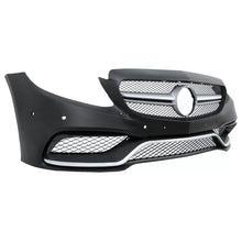 Paraurti anteriore per Mercedes Classe C C205 A205 Coupe Cabriolet (2014-2019) con Diffusore paraurti posteriore