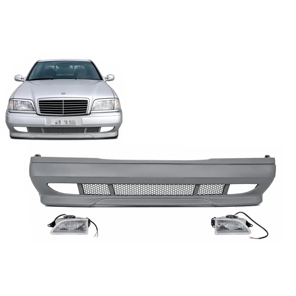 Paraurti anteriore per Mercedes Classe C W202 berlina S202 Station wagon (06.1993-1997)