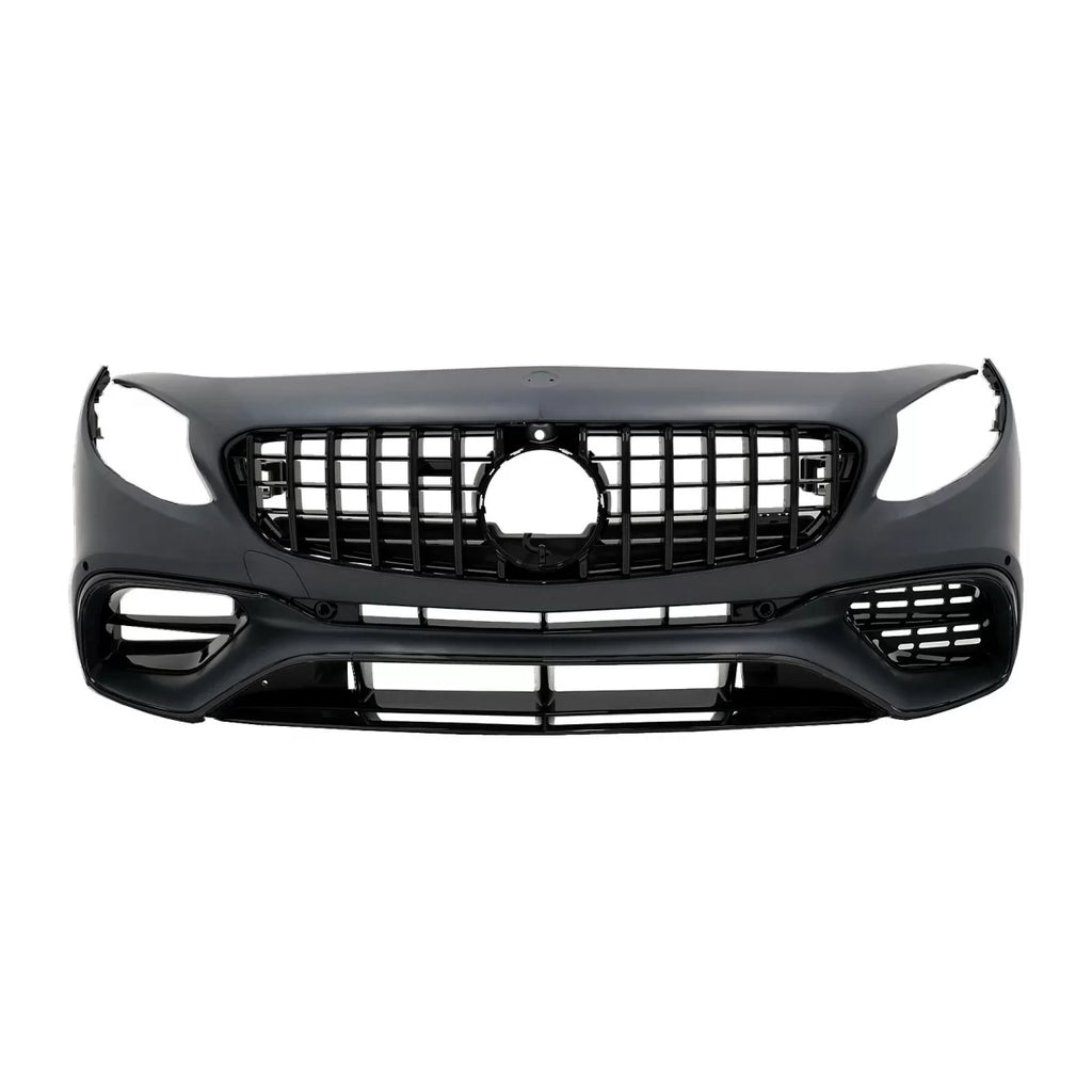 Paraurti anteriore per Mercedes Classe S Coupe C217 (2015-2021) S63 design tutti nero