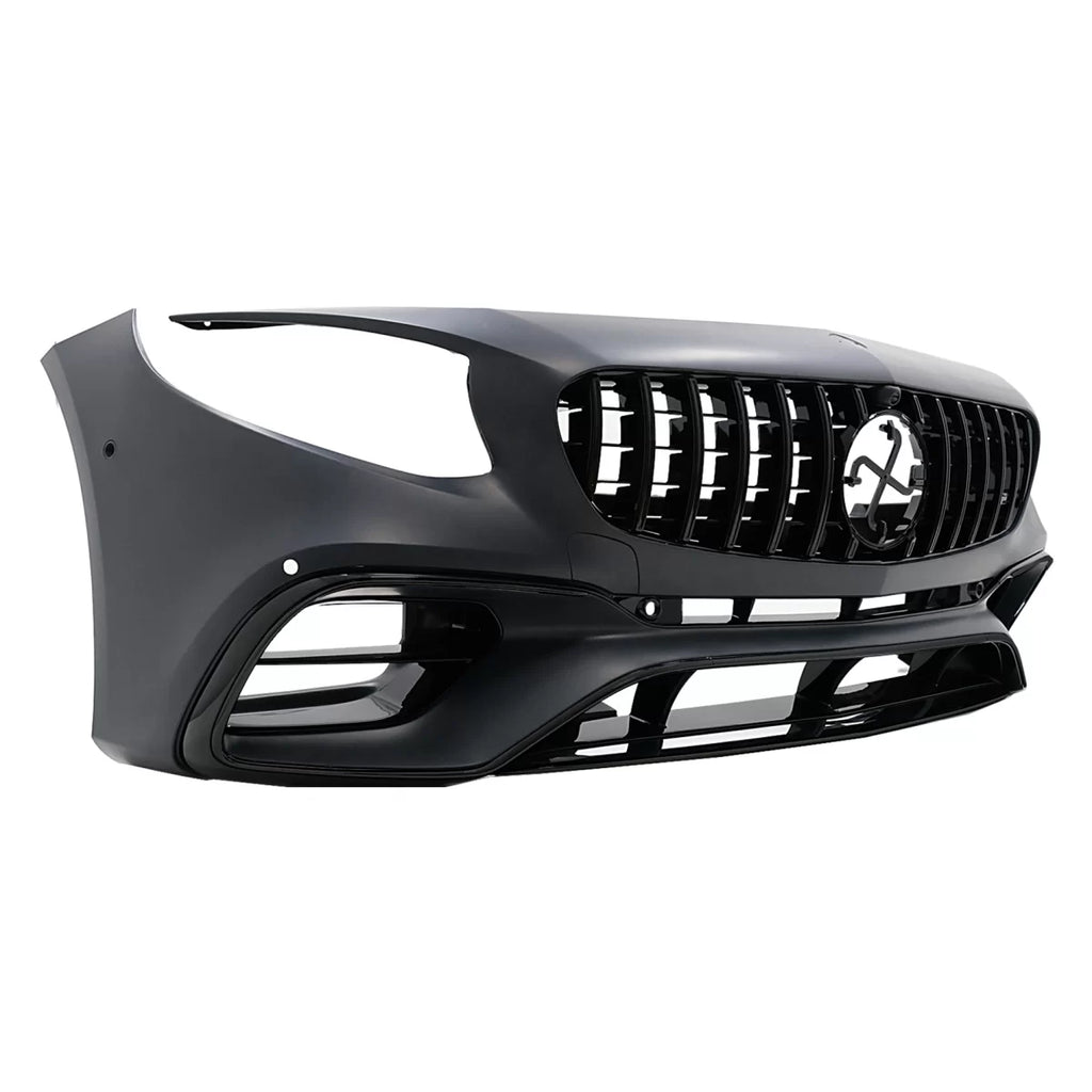 Paraurti anteriore per Mercedes Classe S Coupe C217 (2015-2021) S63 design tutti nero