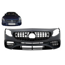 Paraurti anteriore per Mercedes Classe S Coupe C217 (2015-2021) S63 design tutti nero
