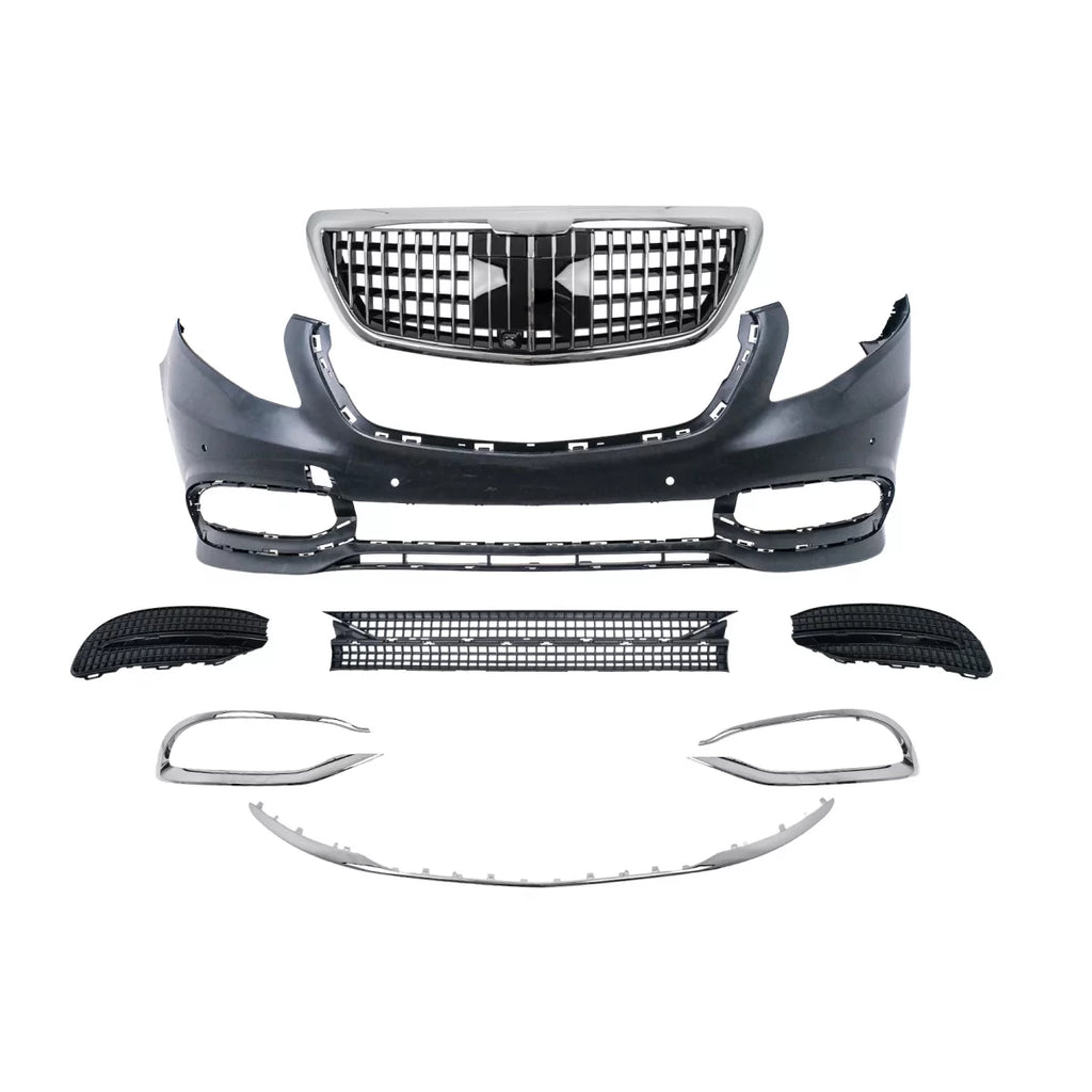 Paraurti anteriore per Mercedes Classe V W447 Vito (2014-2019) Sport Line design