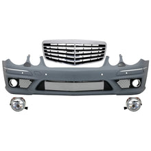 Paraurti anteriore per Mercedes W211 Classe E (2002-2009) gruppo con restyling Griglia anteriore