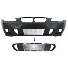 Carica l'immagine nel visualizzatore di Gallery, Paraurti anteriore centrale inferiore griglia per BMW Serie 5 E60 E61 (2003-2010) M-Tech