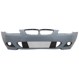 Paraurti anteriore con PDC 18mm per BMW Serie 5 E60 E61 LCI (2007-2010) e Fendinebbia proiettori M-Technik design