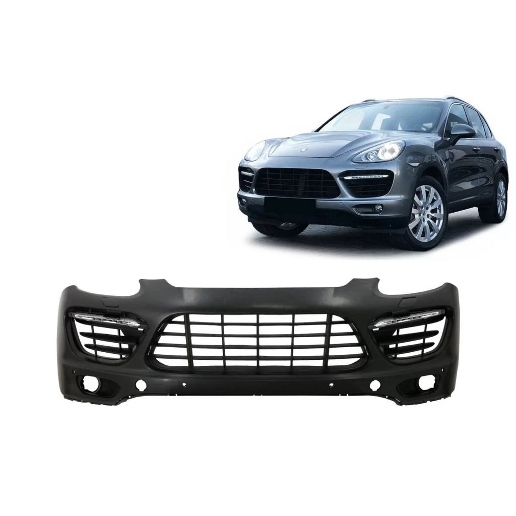 Paraurti anteriore per Porsche Cayenne 958 92A pre-restyling (06.2010-08.2014) con DRL e dinamico Signals