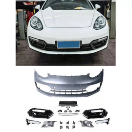 Paraurti anteriore per Porsche Panamera 970.2 2011-2018 stile 971 GTS con DRL