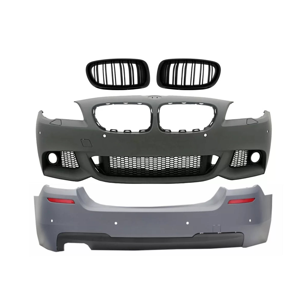 Paraurti anteriore e Paraurti posteriore con Griglie anteriori a doppio rene per BMW Serie 5 F10 (2011-2013) M-Technik