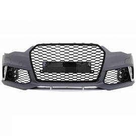 Paraurti anteriore con Diffusore paraurti posteriore con Terminali di scarico per Audi A6 C7 4G restyling (2011-2014)