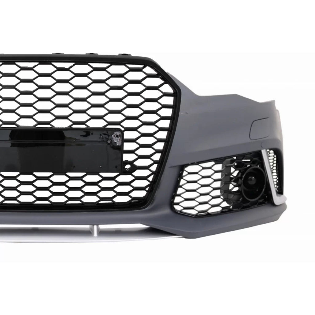 Paraurti anteriore con Diffusore paraurti posteriore con Terminali di scarico per Audi A6 C7 4G restyling (2011-2014)