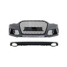Carica l'immagine nel visualizzatore di Gallery, Paraurti anteriore con Diffusore paraurti posteriore con Terminali di scarico per Audi A6 C7 4G restyling (2011-2014)
