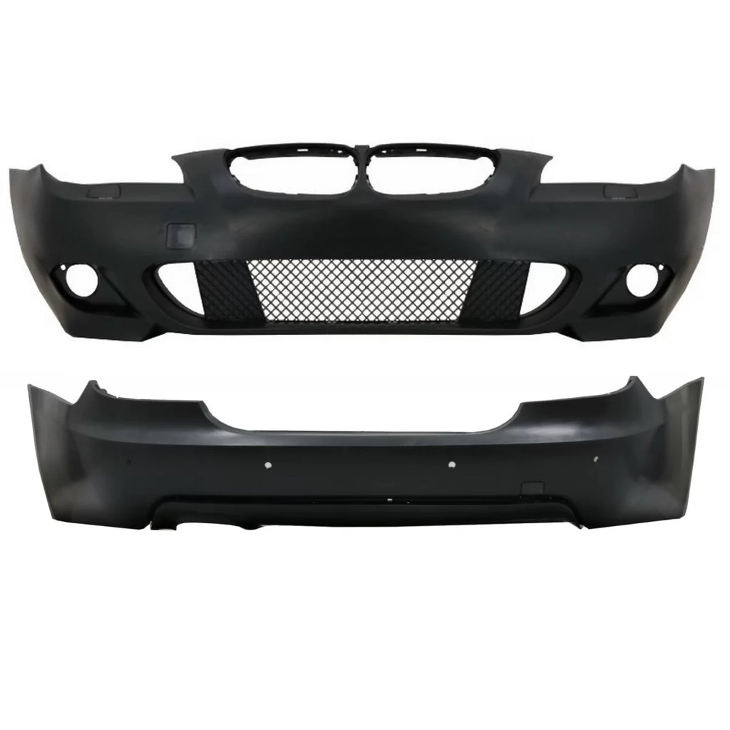 Paraurti anteriore e Paraurti posteriore con PDC 18mm per BMW Serie 5 E60 LCI (2007-2010) M-Technik design