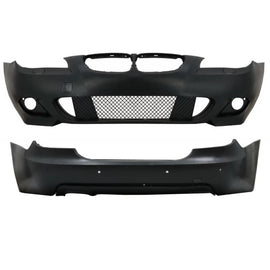 Paraurti anteriore e Paraurti posteriore con PDC 18mm per BMW Serie 5 E60 LCI (2007-2010) M-Technik design
