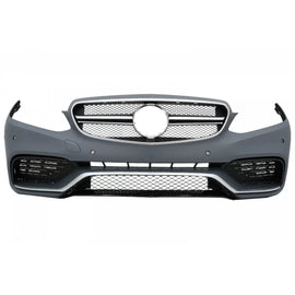 Paraurti anteriore con posteriore diffusore e Terminali di scarico nero per Mercedes Classe E W212 restyling (2013-2016)