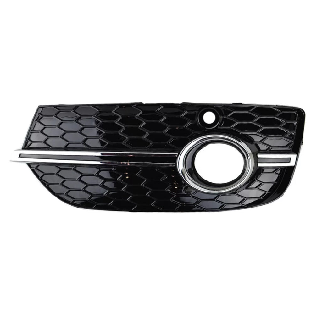 Paraurti anteriore laterale griglia per Audi Q3 8U 11-15 RSQ3 stile Nero lucido / cromato con PDC sinistro e destro 2