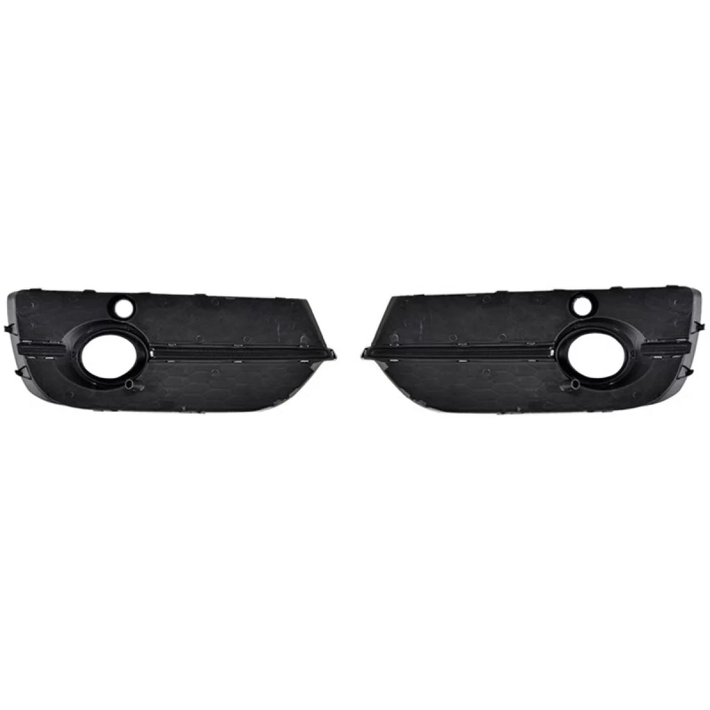 Paraurti anteriore laterale griglia per Audi Q3 8U 11-15 RSQ3 stile Nero lucido / cromato con PDC sinistro e destro 2