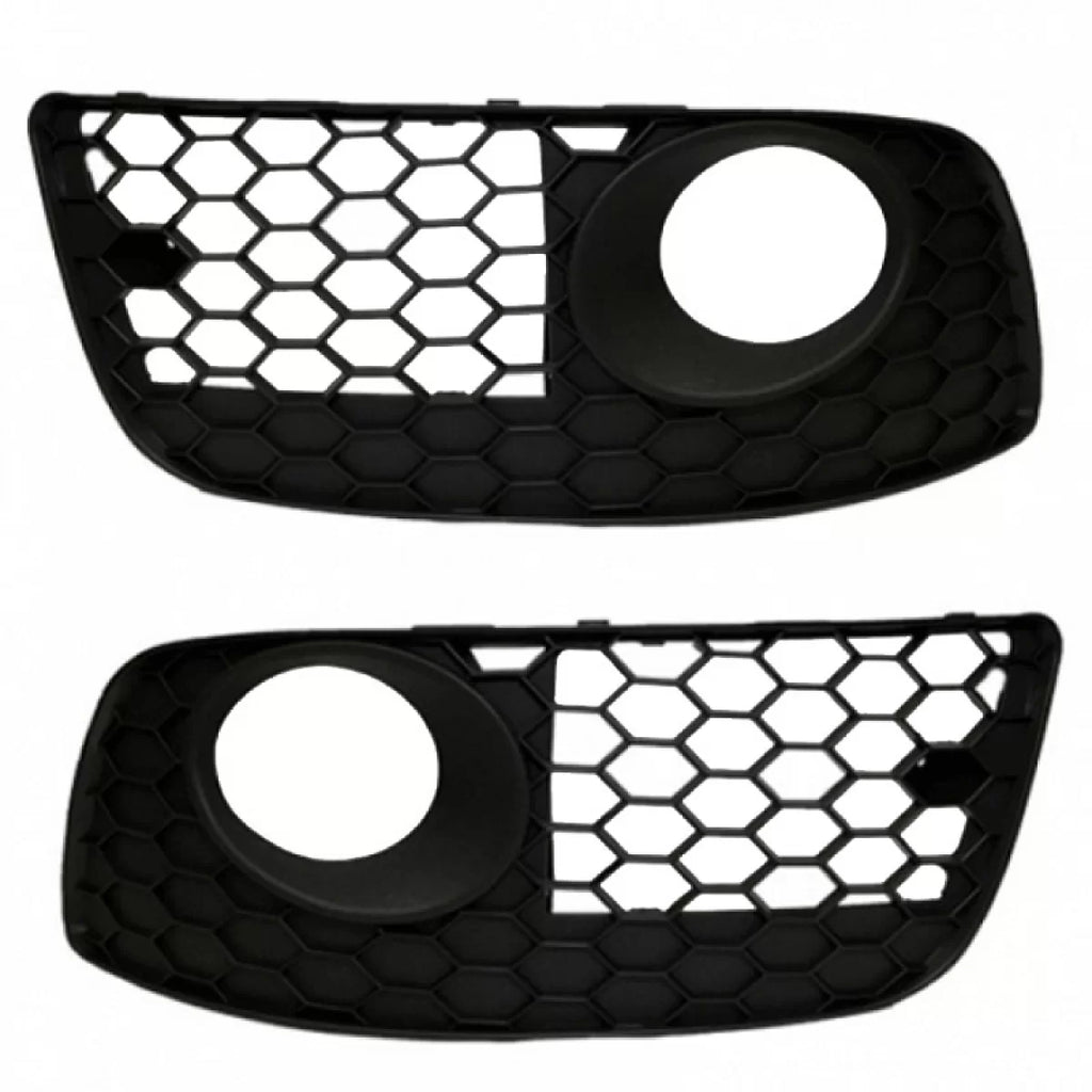 Paraurti anteriore laterale griglia per VW Golf V (5) 04-08 GT / GTI nido d’ape con fendinebbia lampada foro sinistro
