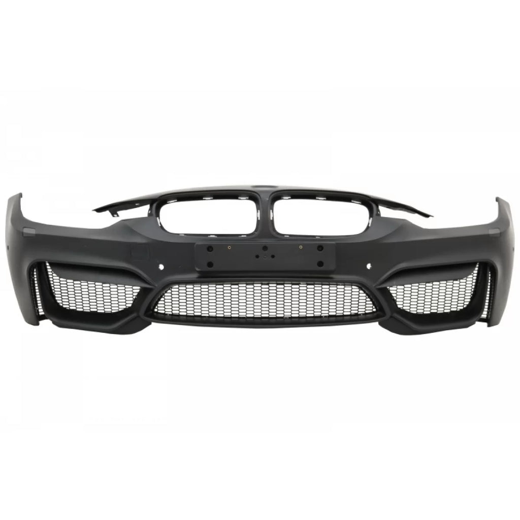 Paraurti anteriore con Minigonne per BMW Serie 3 F30 F31 Pre-LCI & LCI (2011-2018) M4 design