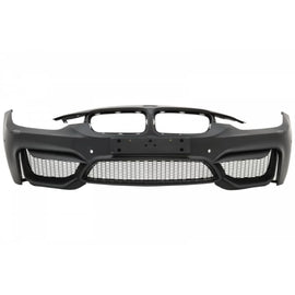 Paraurti anteriore con Minigonne per BMW Serie 3 F30 F31 Pre-LCI & LCI (2011-2018) M4 design