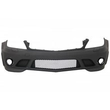 Paraurti anteriore Minigonne per Mercedes Classe C W204 (2007-2012) C63 design senza fendinebbia Ligts