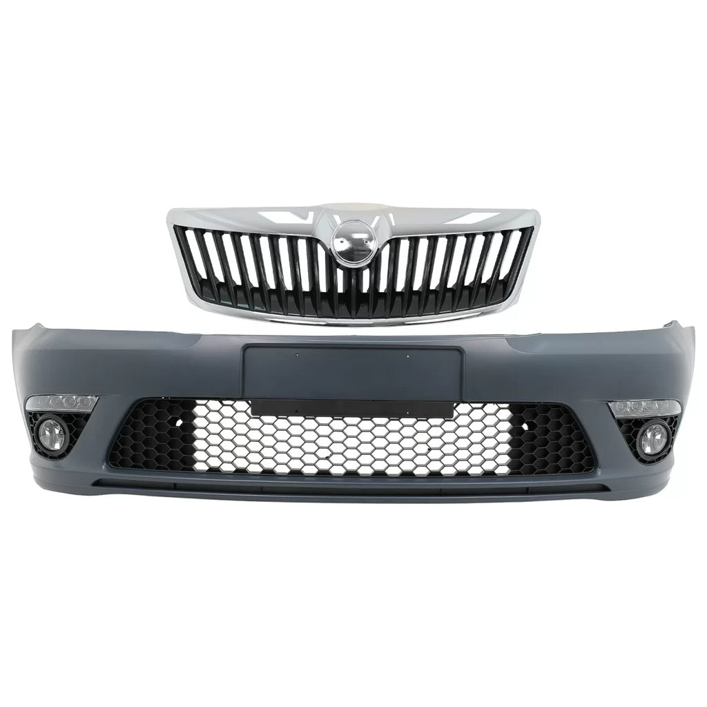 Paraurti anteriore per Skoda Octavia II Mk2 1Z restyling (2009-2013) RS design