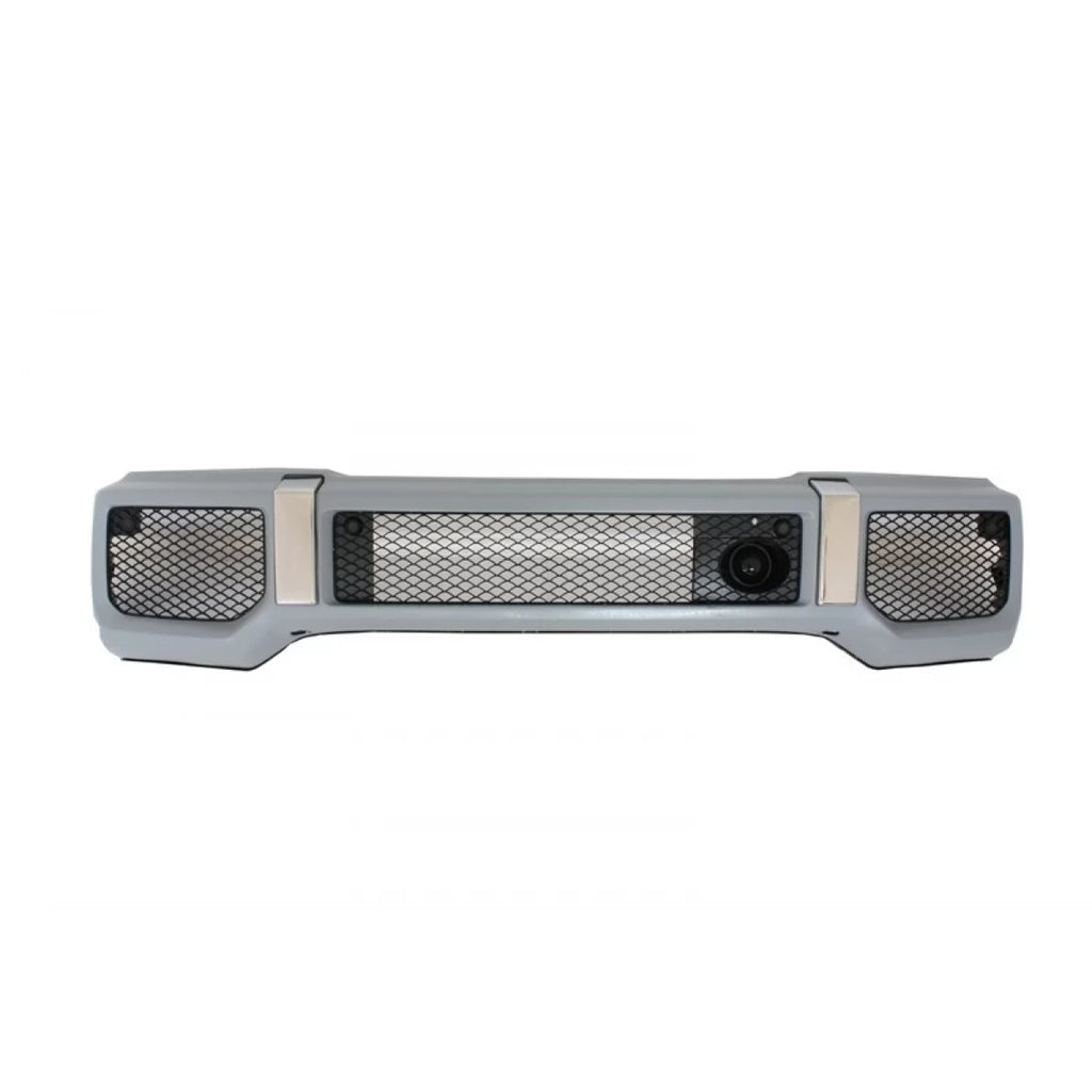 Paraurti anteriore con Spoiler LED DRL e superiore Spoiler Lip per Mercedes Classe G W463 (1989-2017) G65 design