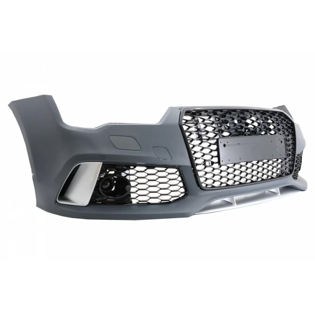 Paraurti anteriore con Spoiler Lip autentico carbonio per Audi A7 4G restyling (2015-2018) RS7 design