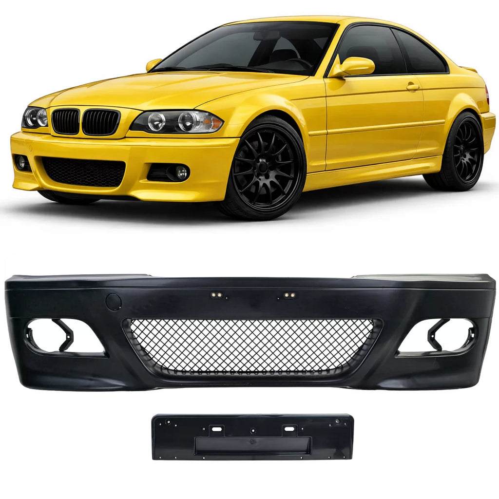 Paraurti anteriore Sport con ABE compatibile per Serie 3 BMW E46 Coupe cabriolet 1999-2007