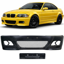 Paraurti anteriore Sport con ABE compatibile per Serie 3 BMW E46 Coupe cabriolet 1999-2007