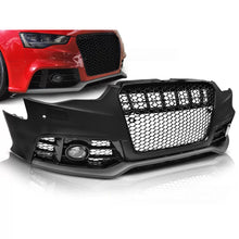 Carica l'immagine nel visualizzatore di Gallery, Paraurti anteriore Sport nero PDC compatibile AUDI A5 11-16