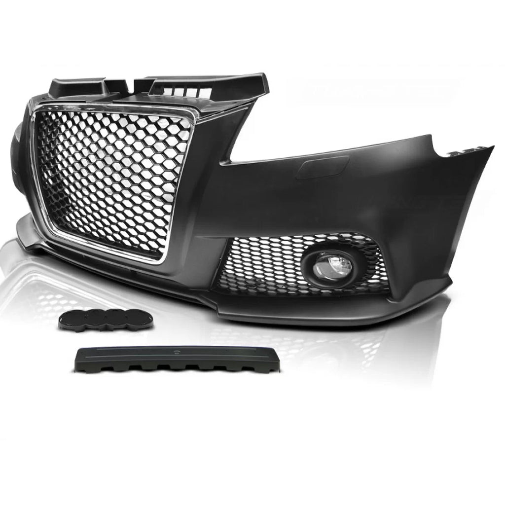 Paraurti anteriore Sport cromato nero compatibile AUDI A3 08-12