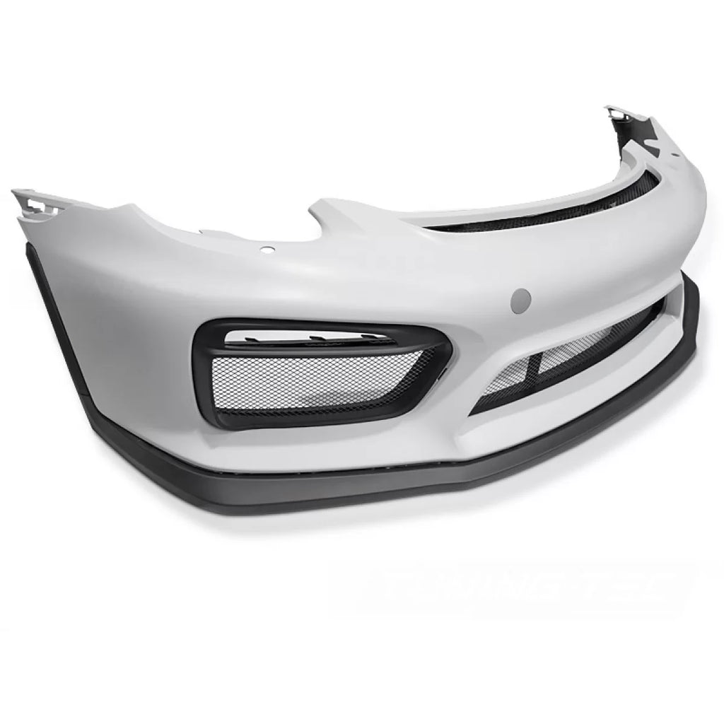 Paraurti anteriore Sport stile compatibile PORSCHE CAYMAN 981c / BOXSTER 981 12-16 con lavafari foro