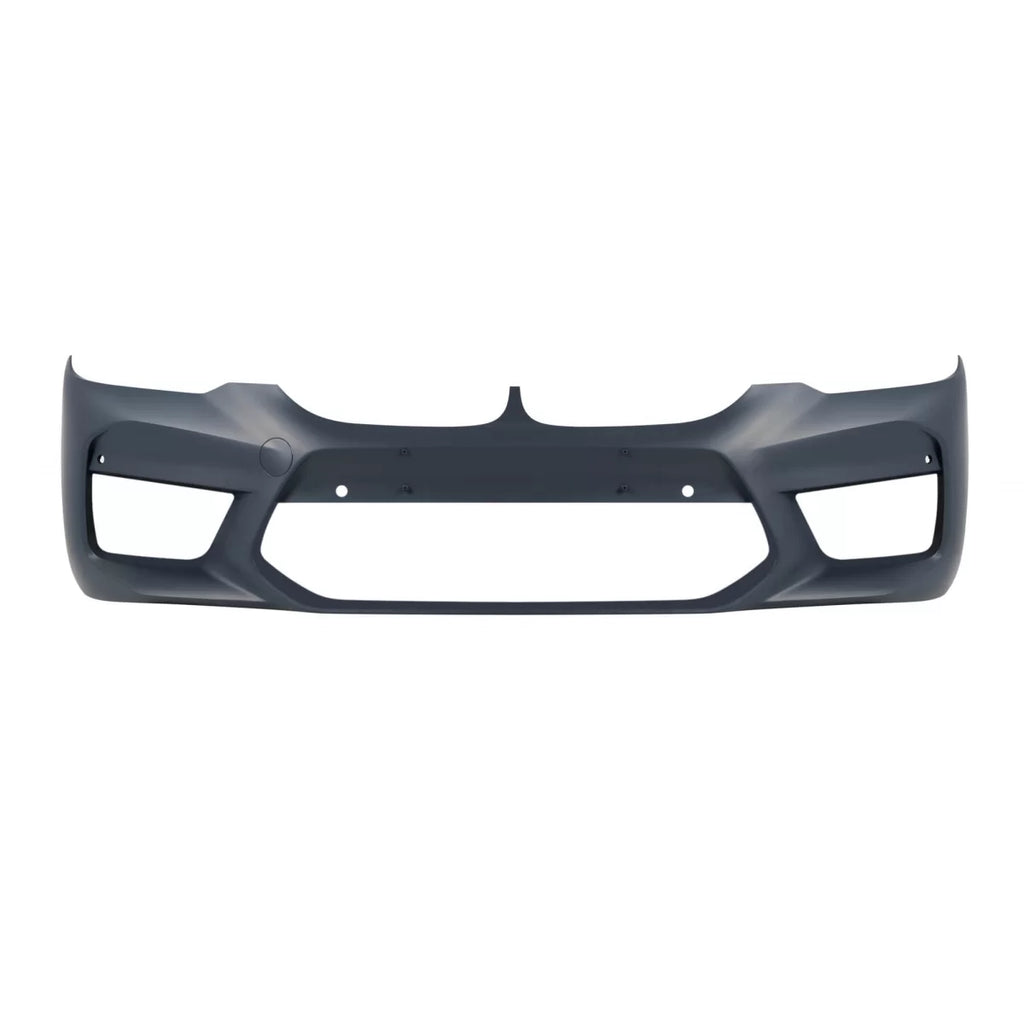 Paraurti anteriore tipo M5 per BMW Serie 5 G30, G31 2017-2019, con griglia per ACC, con aperture per PDC
