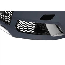 Paraurti anteriore Audi A6 C7 4G 2015–2018 stile RS6 con PDC e coprilavafari – vista 3