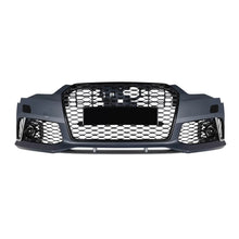 Paraurti anteriore Audi A6 C7 4G 2015–2018 stile RS6 con PDC e coprilavafari – vista 1