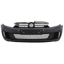 Paraurti anteriore per VW Golf 6 (2008-2013) stile con Osram LED fari anteriori xenon conversione rosso GTI dinamico