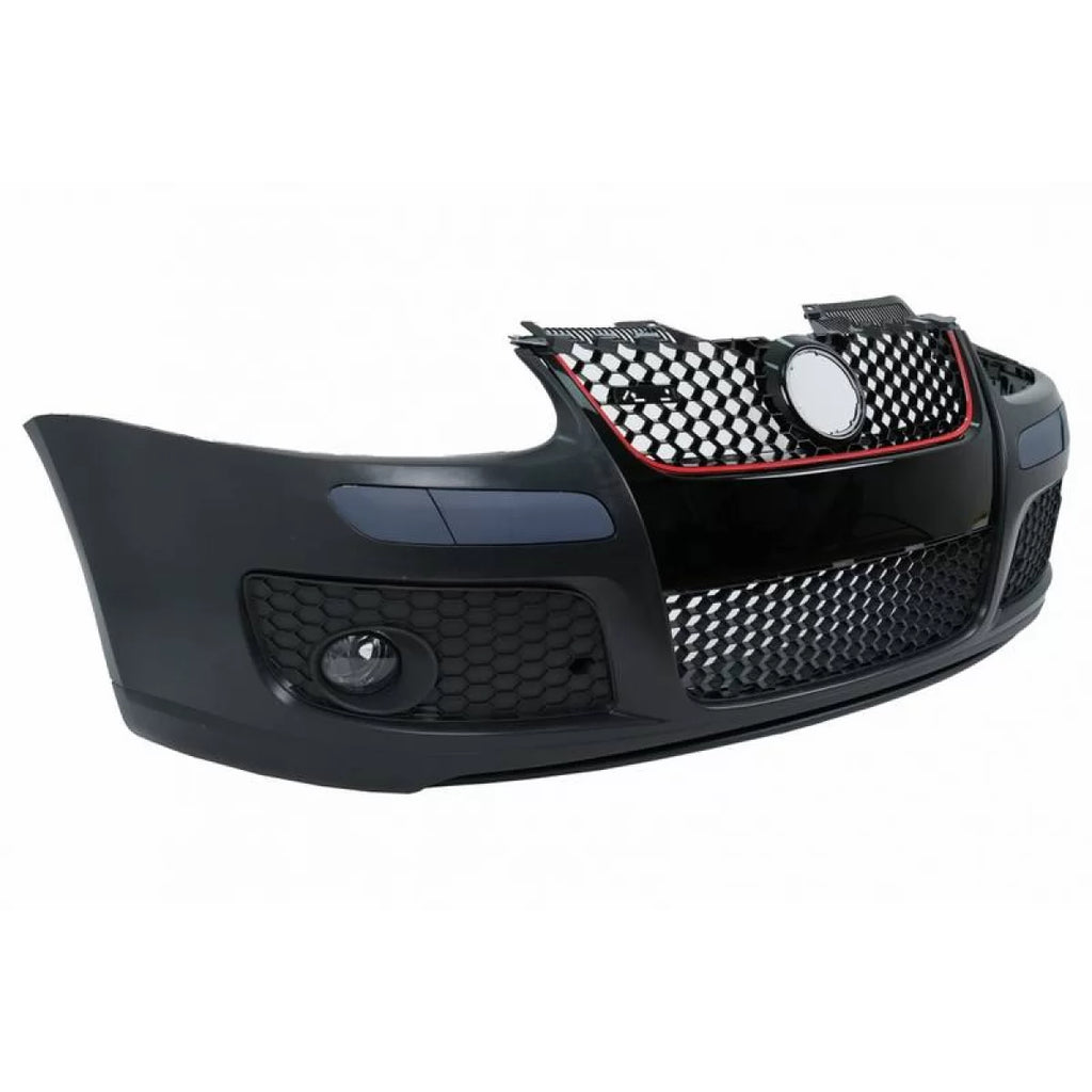 Paraurti anteriore per VW Golf V (5) 03-08 GTI stile con griglia & Fendinebbia