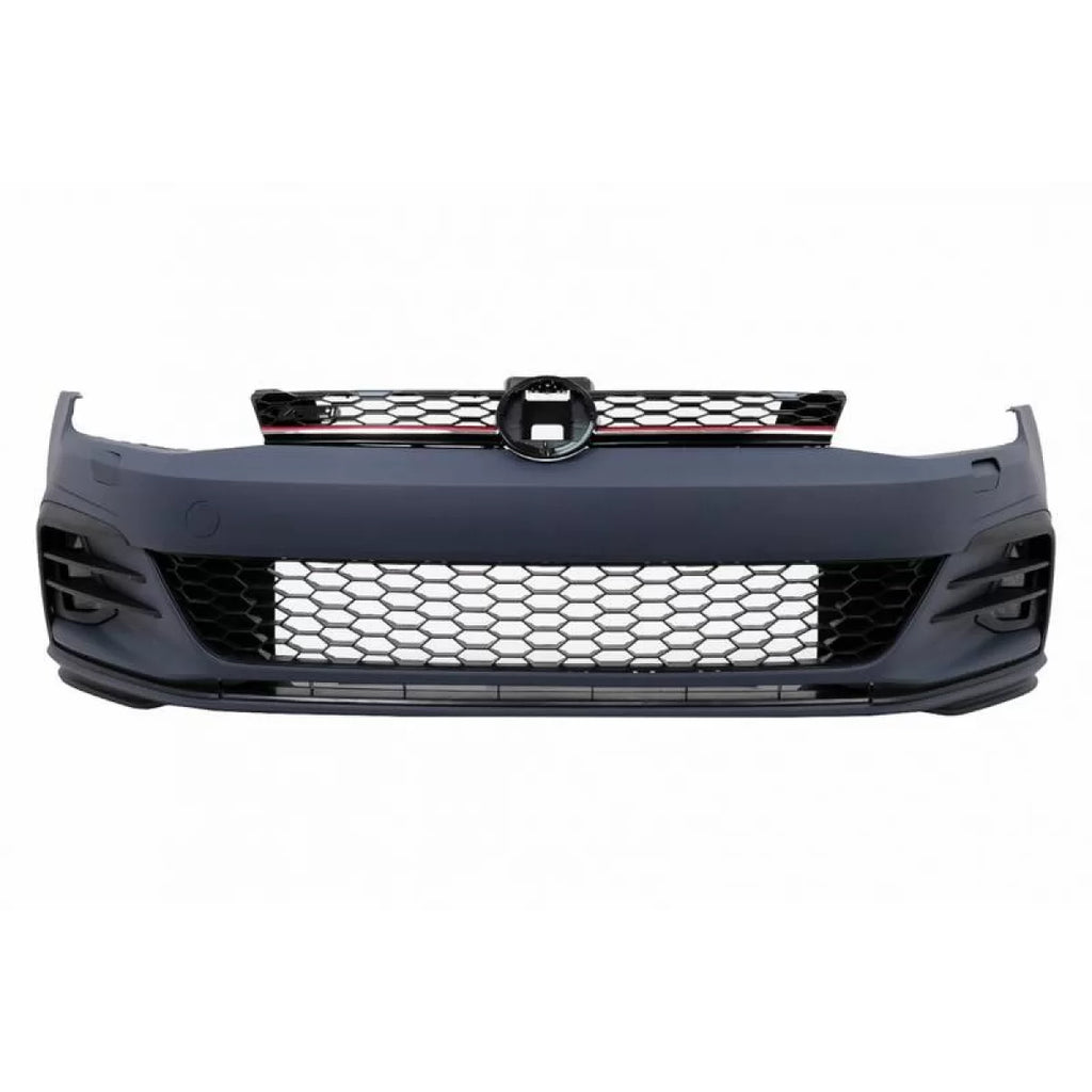 Paraurti anteriore per VW Golf VII (7) 13-17 conversione allo stile GTI 7.5 stile 17-19 set con griglia & Led